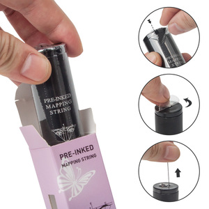 Hilo <span class=keywords><strong>de</strong></span> mapeo <span class=keywords><strong>de</strong></span> cejas preentintado <span class=keywords><strong>de</strong></span> 6 colores para microblading, marca privada, accesorios para cejas - Product Image 6