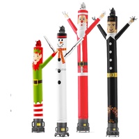 Équipement de fête gonflable Santa Man Air marionnette ballon anniversaire ciel danseur pour Mobile Boost fête gonflable ballons de danse
