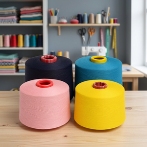 Filato Melange 100% Cotone di Alta Qualità, Filato Tinto OE, Morbido al Tatto per Lavoro a Maglia e Cucito - Product Image 2