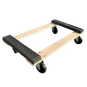 Chariot de déménagement pour meubles en bois 760 mm à quatre roues pour le transport de charges lourdes - Product Image 3