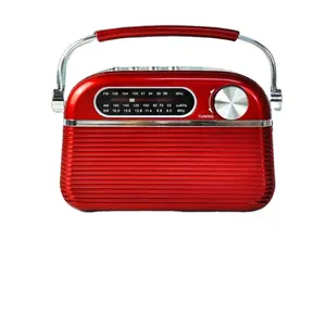 WHOLESALE PRICE 2024 Gf-952Bt Ac Or Battery Operated Retro Aesthetic Speakers Radio Fm/Am Portable Wood Radio