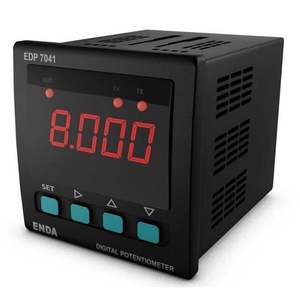 โพเทนชิโอมิเตอร์ดิจิตอล EDP7041-230 ขนาด 72x72 มม. 90-250V AC 50/60Hz รุ่น ENDA EDP7041-UV - Product Image 1