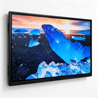 Affichage numérique mural 75 pouces et écrans 4K, moniteur LED intérieur, écran d'affichage Android, lecteur publicitaire commercial