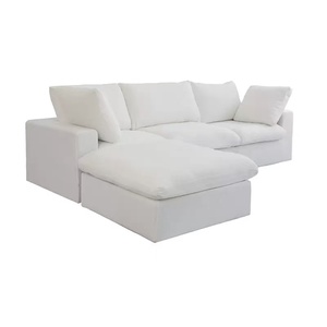 Factory Vacuum Packaging Compression Square Boneless <b>Cloud</b> Modular Footstool Cloth Modern Apartment Hotel Combination - Product Image 2