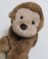Peluche singe JC Cute en coton PP, jouet en peluche pour enfants de 4 à 6 ans, cadeau réconfortant, 31-50 cm