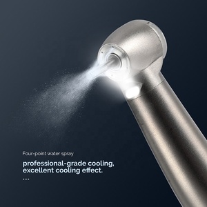 Pieza de mano dental de alta velocidad de titanio con cabeza mini/estándar e iluminación de fibra óptica - Product Image 2