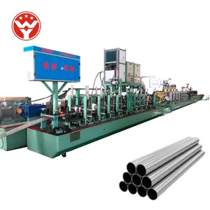 WEIYI tecnologia Stainless Steel Pipe Fabrication Production Line tubo que faz a máquina fabricante