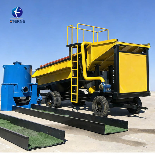 Standard Gold Washing Plant Mineral Equipment Refining Machine