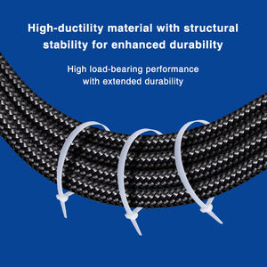 KSS CV-280Z ล็อกตัวเองสายไนล่อน66สายรัดยืดหยุ่นได้สำหรับสายนำเข้าเพื่อรับรอง - Product Image 4