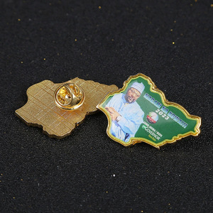 Insignias Metálicas Personalizadas, Broches de Esmalte de Aleación con Cierre de Mariposa, Emblemas Escolares y Empresariales, Formas Irregulares, Regalos Empresariales - Product Image 3