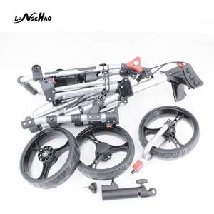 Оптовая продажа с фабрики 3 колеса электронной ручной тележки гольфа складная тележка для гольфа - Product Image 2