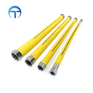 2 inch ống kim loại linh hoạt PVC lớp phủ thép không gỉ Ống linh hoạt ống khí Ống thép không gỉ - Product Image 4