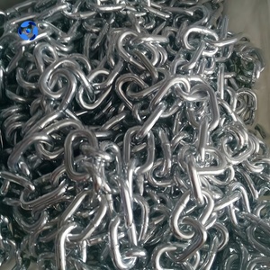 Cadena de Acero Aleado Galvanizado Soldado, Cadena de Eslabones de Acabado Simple de Alta Resistencia para Barandillas Metálicas - Product Image 6