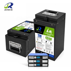 Paquete de Baterías NMC de Alta Calidad de 72V 40Ah 50Ah 62Ah 72Ah para Scooter y Motocicleta Eléctrica, con BMS y Logotipo Personalizable - Product Image 1