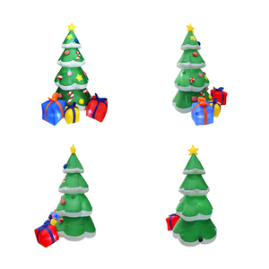 Vente flash Noël Arbre de Noël gonflable Modèle Ornements de jardin Décoration de fête de vacances - Product Image 3