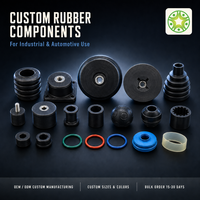 Composants en caoutchouc sur mesure pour l'industrie automobile : supports, bagues d'étanchéité, soufflets et protections pour machines et véhicules (OEM)