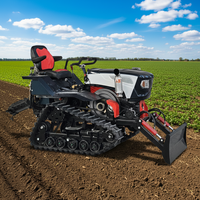 Remorque agricole à essieu unique avec panneau latéral, moteur Quancai 65 CV, chargement frontal sur roues, avec vérin, 0-2000 heures de fonctionnement