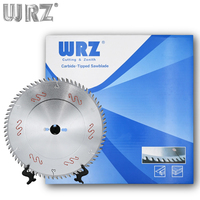 Lame de scie industrielle grand format WRZ HF003 Core Knife TCT avec revêtement au nitride pour la coupe du bois 300x3.2x2.2x30x72T compatible OEM Laser