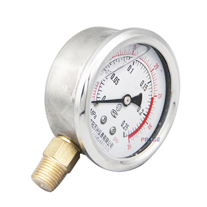 เกจวัดความดันบรรจุน้ำมัน2.5นิ้วกลีเซอรีนหรือซิลิโคน - Product Image 3