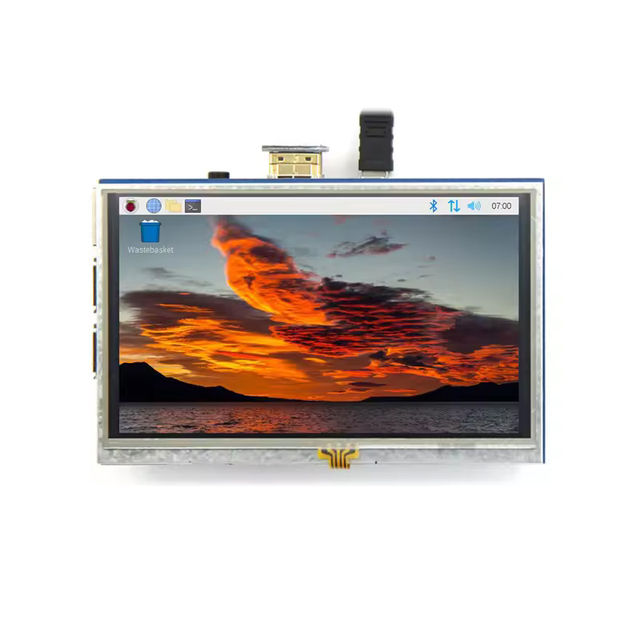 5 Inch LCD Touch Screen Display TFT LCD Panel Module 800*480 for Banana Pi Raspberry Pi 2 Raspberry Pi 3 Model B / B+ 4B