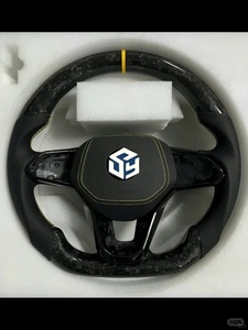 Volante Deportivo LED de Fibra de Carbono Forjado Personalizado para Volkswagen ID7 <span class=keywords><strong>ID3</strong></span> VW MK8 Touareg Golf GTI R, Accesorios Interiores para Automóviles - Product Image 3