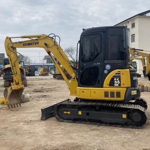 Escavatore Cingolato Idraulico Mini Usato Komatsu PC55MR da 5 Tonnellate - Modelli PC56, 60, 70, 110, 130, 160 - Product Image 1