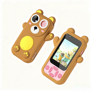 Téléphones pour enfants OEM d'usine 2026, cadeaux d'anniversaire pour filles, téléphone portable pour enfants, lecteur de musique, appareil photo, jeux, smartphone intelligent pour enfants, jouets dinosaures - Product Image 1