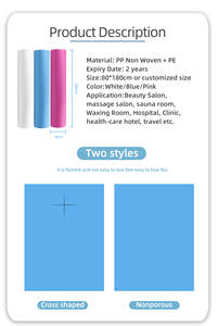 ผ้าปูเตียงสปาแบบใช้แล้วทิ้ง ผ้าคลุมเตียงกันน้ำ ผ้าปูเตียงแบบม้วน ทำจากผ้าไม่ถักทอ - Product Image 4