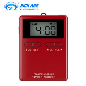 Système de guide touristique sans fil pour l'équitation/UHF Stable et forte pénétration/20 canaux/Synchronisation de fréquence en un clic - Product Image 1