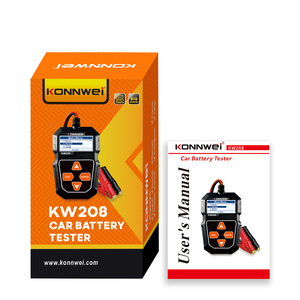 Testeur de batterie de voiture professionnel KW208 12V - Testeur universel d'alternateur et de système de charge pour batteries au plomb-acide AGM GEL <span class=keywords><strong>EFB</strong></span> Lithium - Product Image 2