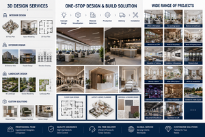Solution Complète pour Matériaux de Construction : Plans 3D, Dessins de Villas, Conception d'Intérieur de <span class=keywords><strong>Maison</strong></span> de Luxe - Product Image 2