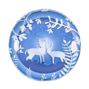 Tubo de Nieve Inflable Personalizado Azul Redondo, Grueso y Resistente al Desgaste, de PVC, Equipo de Esquí para Invierno al Aire Libre - Product Image 1