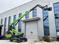 Plateforme élévatrice télescopique électrique de 26,2 m à grande capacité de charge avec une large portée de travail