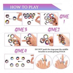 Anti-stress Fidget Slider en métal, jouet de puzzle pour soulager l'anxiété et le TDAH, finition de qualité supérieure, action fluide des éléments de fidget. - Product Image 2