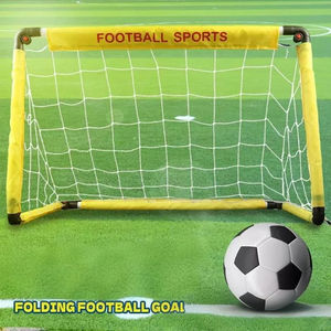 But <span class=keywords><strong>de</strong></span> football portable et pliable avec cadre en acier, poteaux en fibre <span class=keywords><strong>de</strong></span> verre et filet durable pour l'entraînement extérieur des enfants - Product Image 5