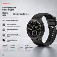 Montre connectée directe usine avec suivi de la fréquence cardiaque, de la pression artérielle et du sommeil, appels, capture de photos à distance, étanchéité 3ATM