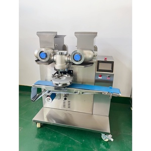Machine à remplir et à former des boules, à double trémie, pour viande, biscuits, falafel, kubba, et mochi sucré - Product Image 3