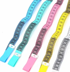 Wintape promotional portable clothing measuring tape measure 1.5m colorful pvc high quality customizable gift tailors tape