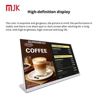 Afficheur numérique MJK modèle MJK-3200L haute luminosité 23,8 pouces, indice de protection IP65, format 16:9, boîtier métallique, CMS intégré, intérieur, garantie 1 an, USB