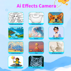 S5 AI Photo : Imprimante thermique intelligente DIY pour cadeaux, prise en charge de <span class=keywords><strong>la</strong></span> génération d'images vocales, nouvelle création en matière de stock et de création d'images. - Product Image 3