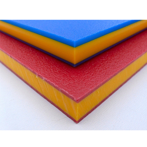 แผ่นพลาสติก HDPE แบบสองชั้น3ชั้นทำแซนวิชทำสีแบบมืออาชีพ - Product Image 4