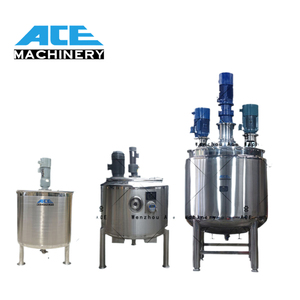 Olla con Camisa de Aceite Inclinable de Acero Inoxidable Ace, 50L-30000L, Calentador Industrial Eléctrico/a Vapor - Product Image 5