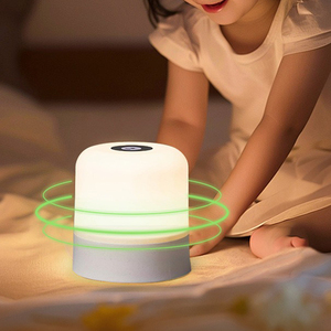 Điều khiển từ xa Cho bé ăn Phòng ngủ Ngủ Đèn ngủ cắm điện Sạc hẹn giờ Cảm ứng Đèn bàn cạnh giường ngủ - Product Image 3