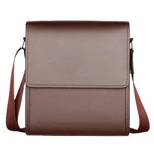 Bolso Mensajero Clásico <span class=keywords><strong>de</strong></span> Alta Calidad con Diseño Vintage Personalizado, <span class=keywords><strong>de</strong></span> Cuero PU Impermeable, Portátil, para <span class=keywords><strong>Hombre</strong></span>, Verano - Product Image 1