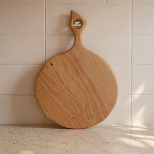 Tabla de Cortar Rectangular de Madera Natural SOFIYA CRAFT con Asa, Tabla de Cortar de Madera Maciza de 1.5 cm de Grosor, Apta para Lavavajillas, para Cocina - Product Image 1