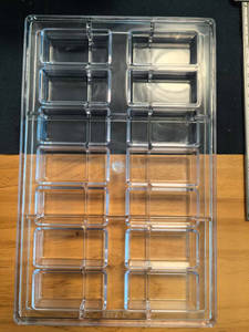 Dubai Chocolate Mold PC moldes de chocolate (200g-80g-30g) para hornear confitería grado alimenticio-Venta caliente - Product Image 2