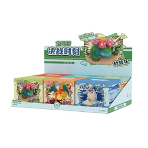 CHXU Nouveauté : Figurines décoratives populaires de la série Pokémon Battle Moment en boîte mystère – Mini-figurines originales très demandées - Product Image 1