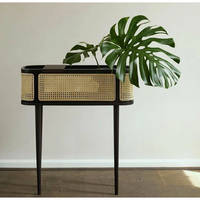 Meuble de bar extensible de haute qualité pour salon, armoire de rangement compacte, table d'appoint en bois massif, table de chevet