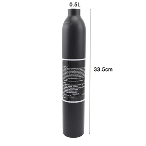 Tanque de aire de <span class=keywords><strong>Paintball</strong></span> de alta presión, accesorios de caza, botella de aluminio, cilindro de aire 4500 PSI 310 bar T6 - Product Image 3