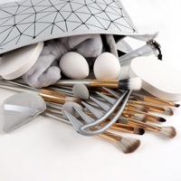 Kits d'outils de beauté, ensemble de pinceaux de maquillage, bandeau pour le lavage du visage, houppettes à poudre, éponges, œuf pour le nettoyage du visage et le maquillage, outils de beauté cosmétiques